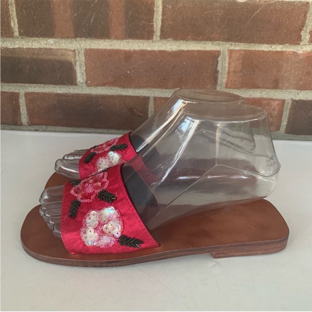 NWT Mystique Boutique Sandals Leather Size 6 - Picture 12 of 15